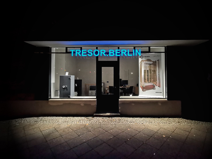 Verkaufsraum der Berlin Brandenburg Tresore in Reinickendorf