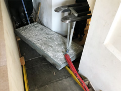 Tresorraum Wiederaufbau