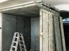 Tresorraum Wiederaufbau